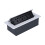 Bodensteckdose 3-fach 250V 13A PC/Telefon 5