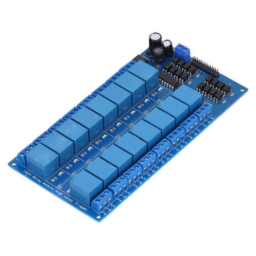 (5V) 16 Channel Relay Module Optocoupler Protection High Level Trigger 2