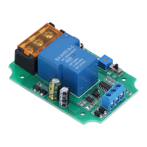 High Power Relay Module 24V Plastic Self-Locking Delay 1