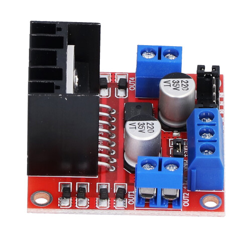 L298N Dual-Channel H-Bridge Motor Driver PCB 5V-35V DC 2