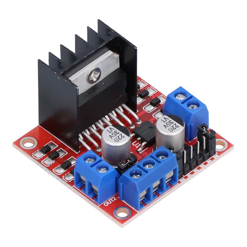 L298N Dual-Channel H-Bridge Motor Driver PCB 5V-35V DC 1