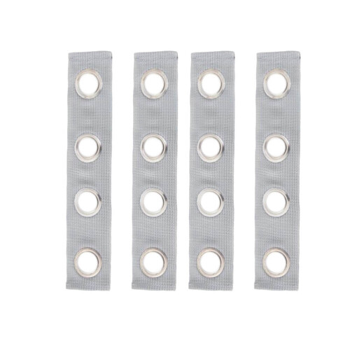 4 Kleiderbügel Verbindungsbügel (Grau) Platzsparender Organizer