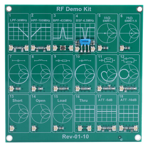 RF-Tester-Modul Portable VNA Filter Attenuator Board 1