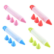 16-teiliges Silikon-Schokoladen-Pen zum Füllen, Schreiben, Verzieren