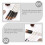 6Stk Doppel Farbe Nylon Haar , , Malbedarf 5