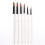 6Stk Doppel Farbe Nylon Haar , , Malbedarf 8
