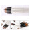 6Stk Doppel Farbe Nylon Haar , , Malbedarf 11