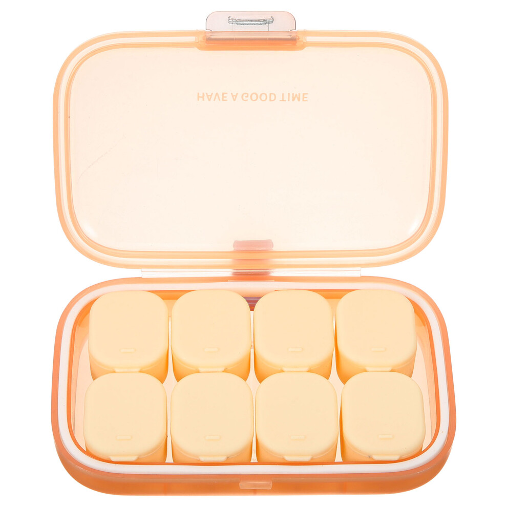 Solustre Portable Medicine Case Sealing Pill Box Organizer