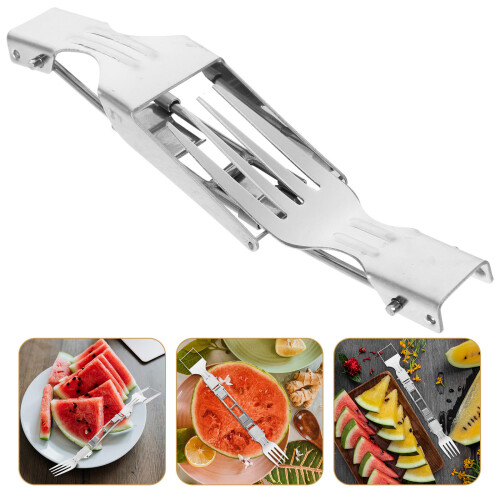 watermelon cutter tool stainless steel slicing head for easy cutting 2