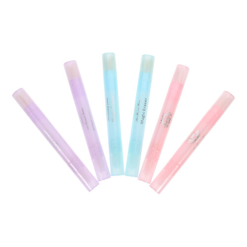 6 pcs nail polish remover pens for manicure correction 1