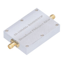 Bandpassfilter 88-108MHz Aluminium FM-Unterdrückung