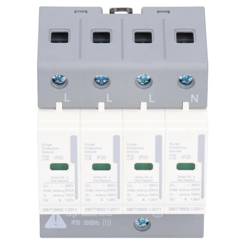BERM Surge Protector 4P20KA Lightning Protection Module 2