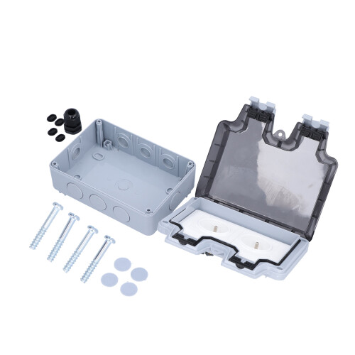 EU-Wasserdichte Steckdose 250V 16A Doppel-Design