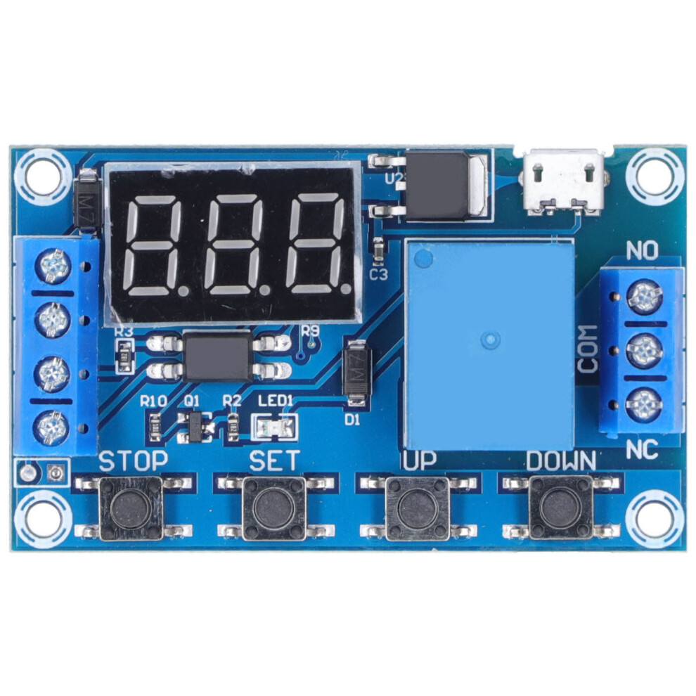 Relay Module Dc 6-30V Programmable Delay Off Timer Opto Isolator 610830870300
