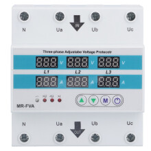 Voltage Protector MR FVA 3 Phases Adjustable Relay for AC220V