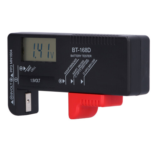 Digitaler Batterietester Knopfzellen Tragbar Universalprüfer 2