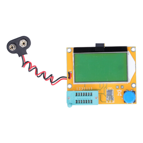 Transistor-Tester mit Hintergrundbeleuchtung LCD