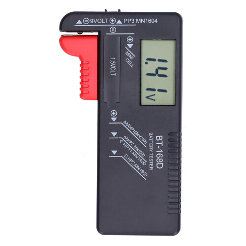 Digitaler Batterietester Knopfzellen Tragbar Universalprüfer 1