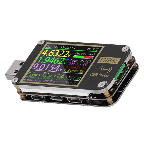 (With Bluetooth) USB Voltmeter Ammeter Digital Tester PD Trigger Bluetooth 2