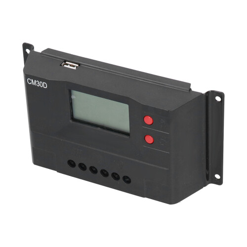 Solar-Laderegler 12V/24V PWM LCD Smart Regulator 1