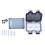 EU-Wasserdichte Steckdose 250V 16A Doppel-Design 2