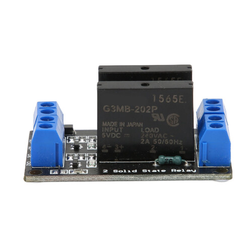 2-Kanal-Relaismodul 240V 2A mit Sicherung, Industrie 1