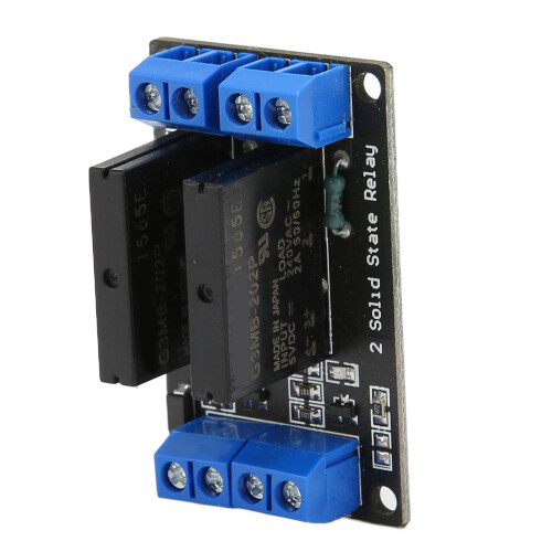 2-Kanal-Relaismodul 240V 2A mit Sicherung, Industrie 2