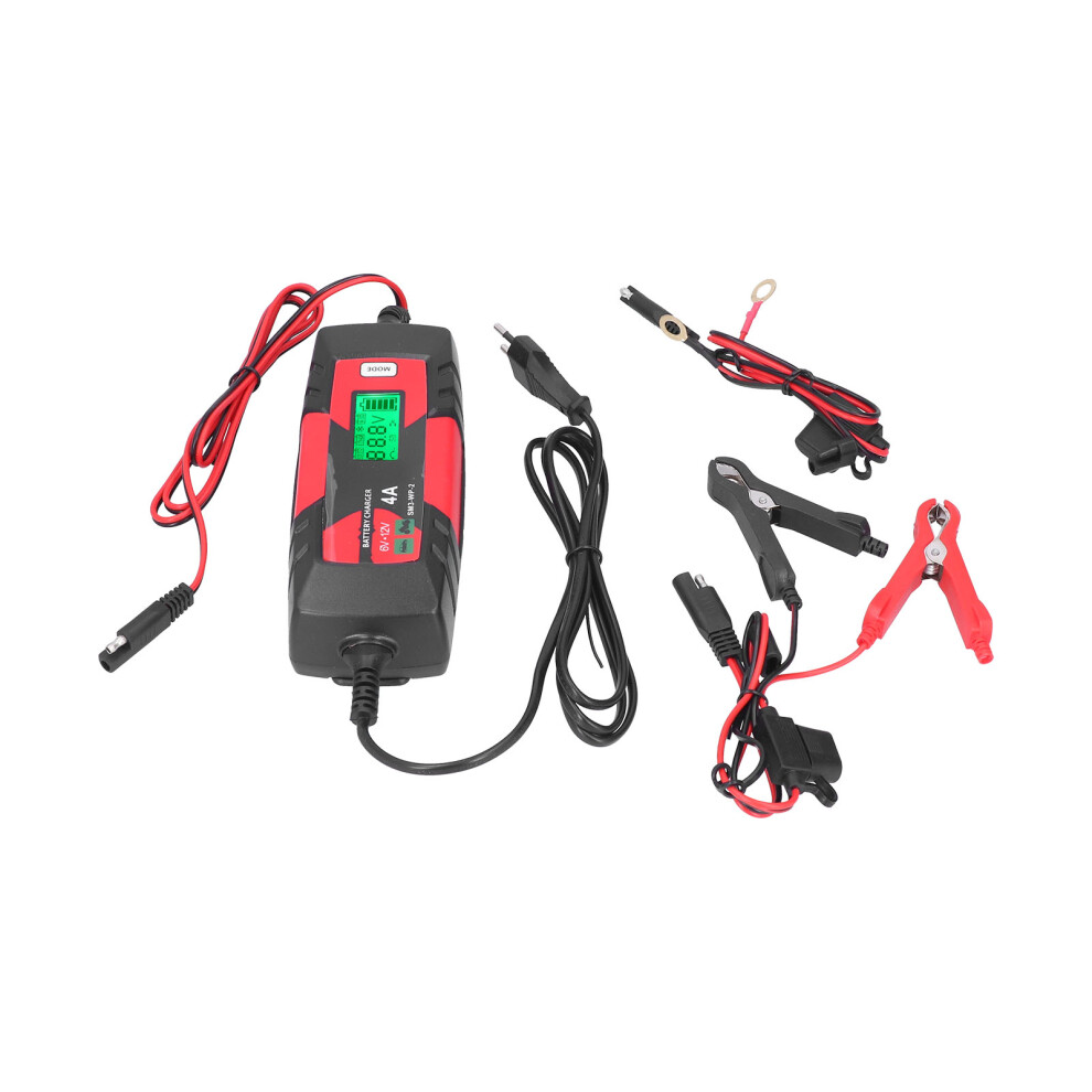 (Eu Plug 220-240V) Battery Charger Multifunctional Intelligent Pulse Repair 220-240V 610830866525