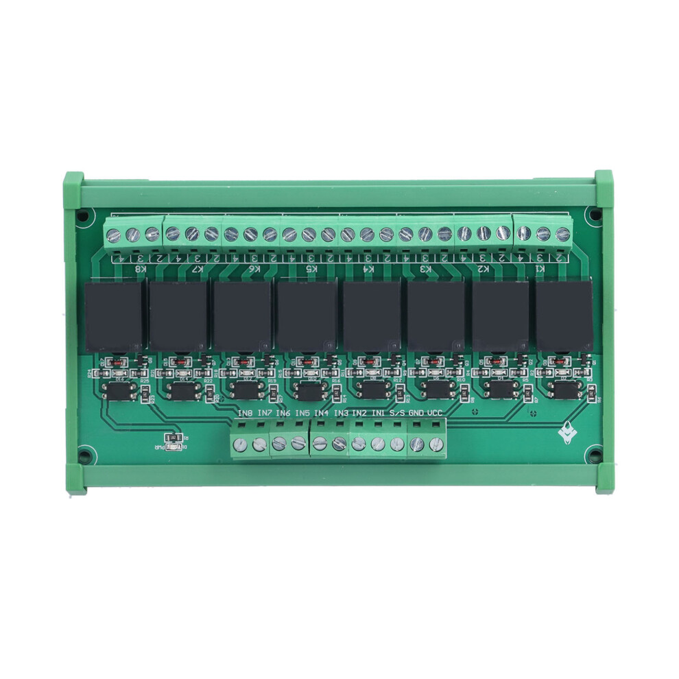 8 Channel Relay Module 5V/12V/24V Optocoupler Isolation 610830868352