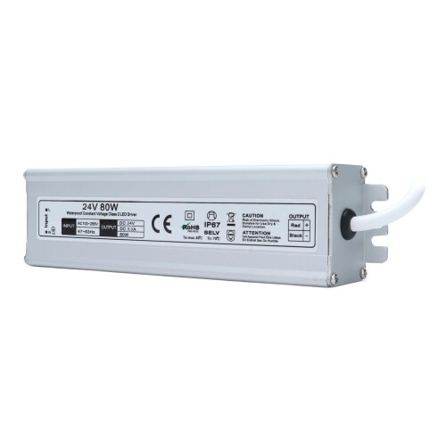 (EU Plug Output 24V) IP67 Wasserdichtes LED-Netzteil 90-265V 2