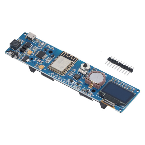 ESP8266 Uhrmodul mit 0,96" OLED & 18650 Akkuhalterung 1