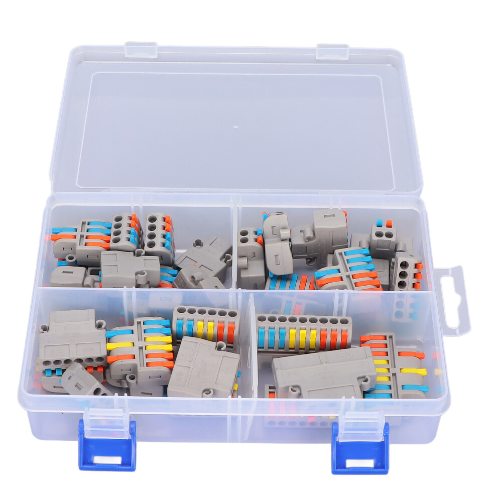 30Pcs Lever Splice Terminal Connector Df-42 Df-62 Df-63 Df-93 Set 610830853006