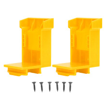 (Yellow) 2x Akkuhalterung für 18V/20V Lithium-Akkus Rot