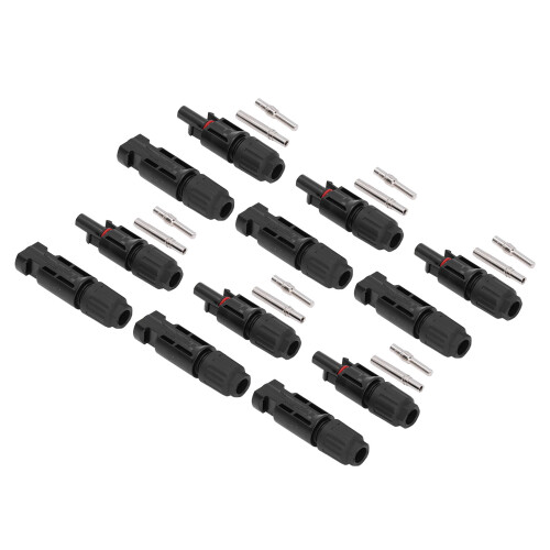 6x Solarstecker IP67 wasserdicht 30A 1500V PV Kabel 1