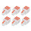 15Pcs Terminal Block Wire Connector Transparent Push-in DF-13 5