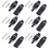 6er-Satz Solar-Endplattenstecker Messing wasserdicht 1000V 3