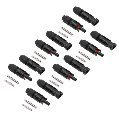 6x Solarstecker IP67 wasserdicht 30A 1500V PV Kabel 2
