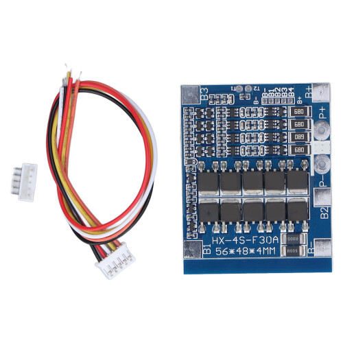 4S 14,8V LiFePO4 Schutzboard 30A für 12,8V 1