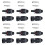 6er-Satz Solar-Endplattenstecker Messing wasserdicht 1000V 5