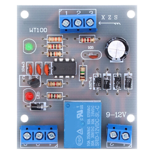 Wasserstandskontrollmodul DC 12V Flüssigkeitsdurchflusssensor 2