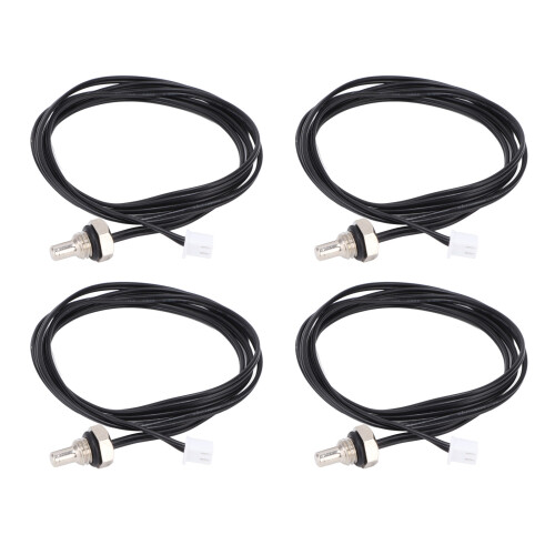 (10K) 10Pcs NTC Thermistor Sensor M8 Thread 50K 1M Cable Hex Head 2