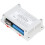 (With Shell) N223B08 8CH DC 12V RS232 Relay Module with LED Shell 2