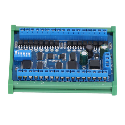 (With Shell) 16x16 RS485 PLC IO Expansion Board DC 6.5-30V Shell 1