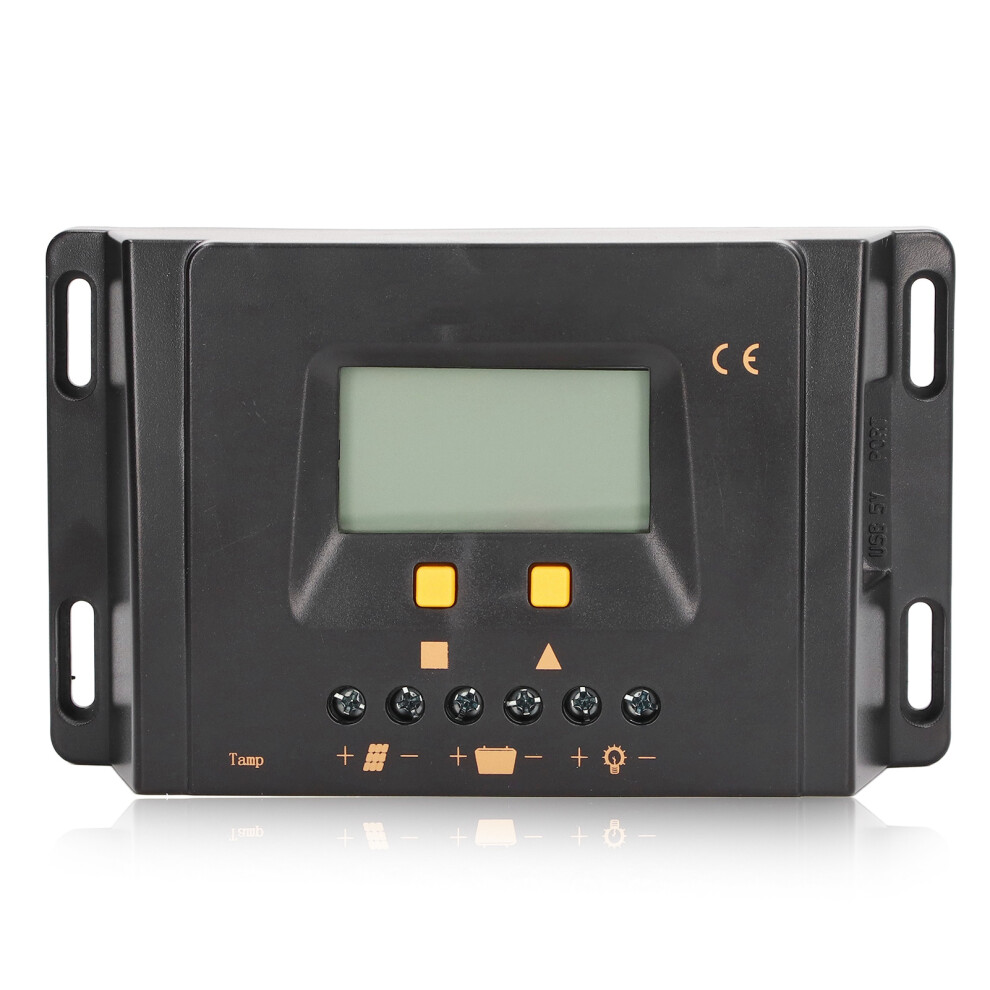 (10A 120W 240W) Pwm Solar Charge Controller 12V 24V Auto Id 20A 240W 480W 610830847463