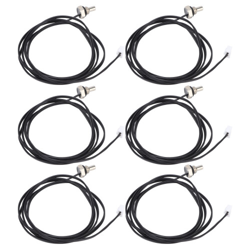 (10K) 10Pcs NTC Thermistor Sensor M8 Thread 50K 1M Cable Hex Head 1