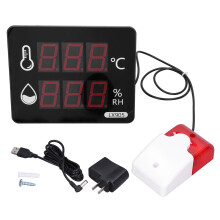 LED-Digital-Thermometer Hygrometer 100-240V