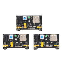 3 Stk Breadboard-Netzteil 3,3V/5V Dualausgang