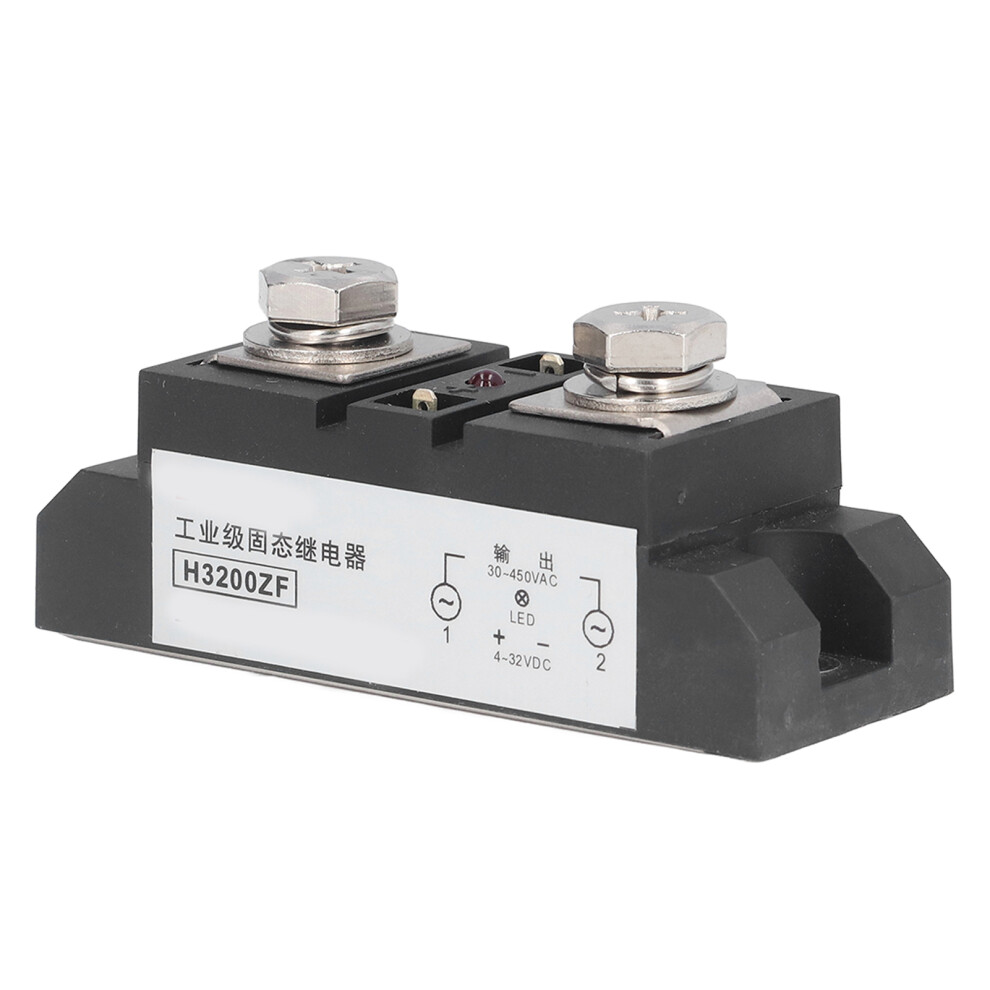 200A Solid State Relay 4-32Vdc In 30-450Vac Out 2500V Insulation 610830848279