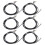(50K) 10Pcs NTC Thermistor Sensor M8 Thread 50K 1M Cable Hex Head 2