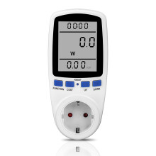 Digitaler LCD-Energiekostenzähler 230VAC 0,5W Steckdose